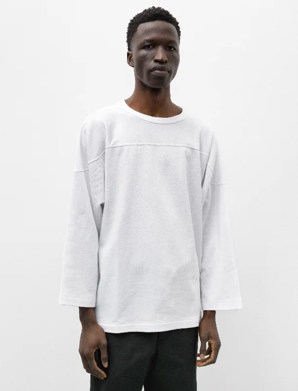 Men's organic cotton crew - neck t - shirts for everyday comfortFootball T-Shirt White Men's organic cotton crew - neck t - shirts for everyday comfortFootball T-Shirt White