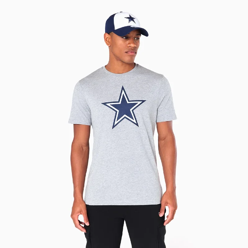 Men's thermal t - shirts with a high - neck design for cold weatherDallas Cowboys NFL Grey T-Shirt Men's thermal t - shirts with a high - neck design for cold weatherDallas Cowboys NFL Grey T-Shirt