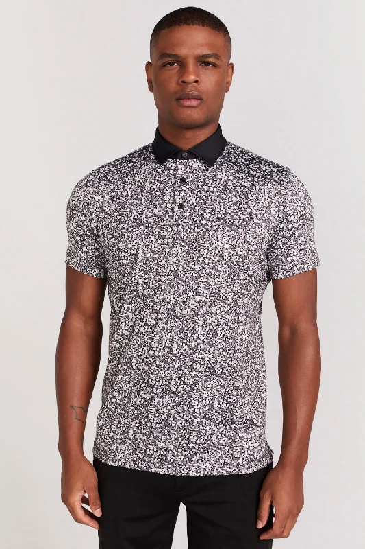 Men's high - collar polo shirts with a modern twistEaton Polo in Tuxedo