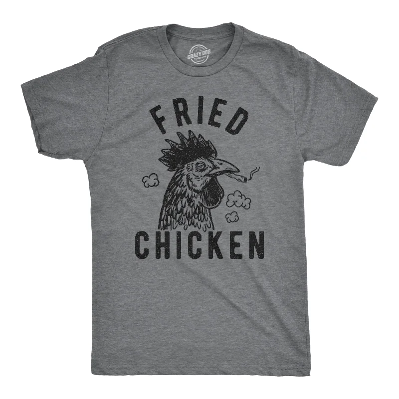 Men's eco - friendly recycled t - shirts for sustainable fashion choicesFried Chicken Men's T Shirt Men's eco - friendly recycled t - shirts for sustainable fashion choicesFried Chicken Men's T Shirt