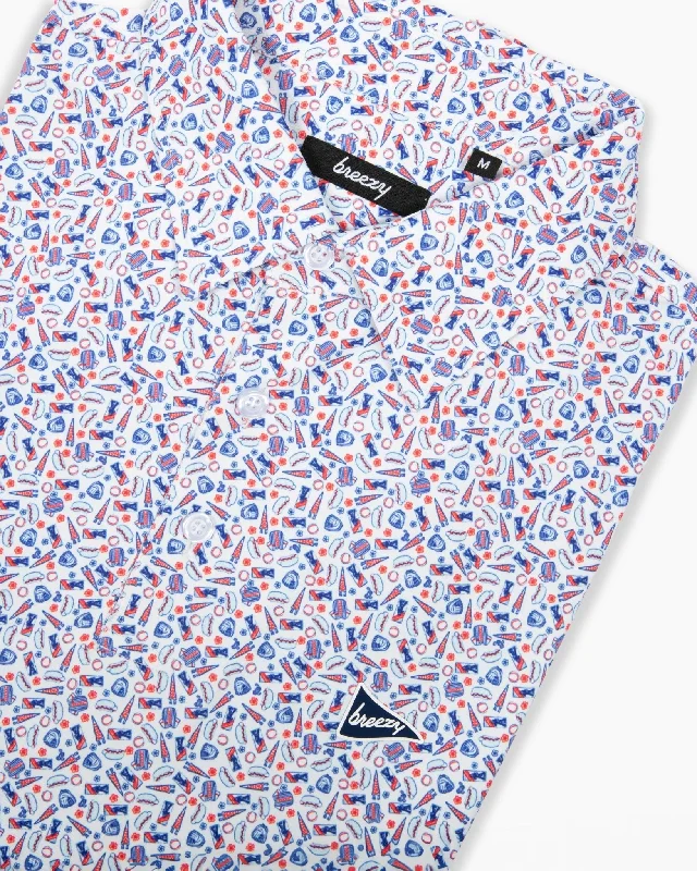 Men's stretchable athletic polo shirts for fitness workoutsThe Have an Opening Day Polo Men's stretchable athletic polo shirts for fitness workoutsThe Have an Opening Day Polo