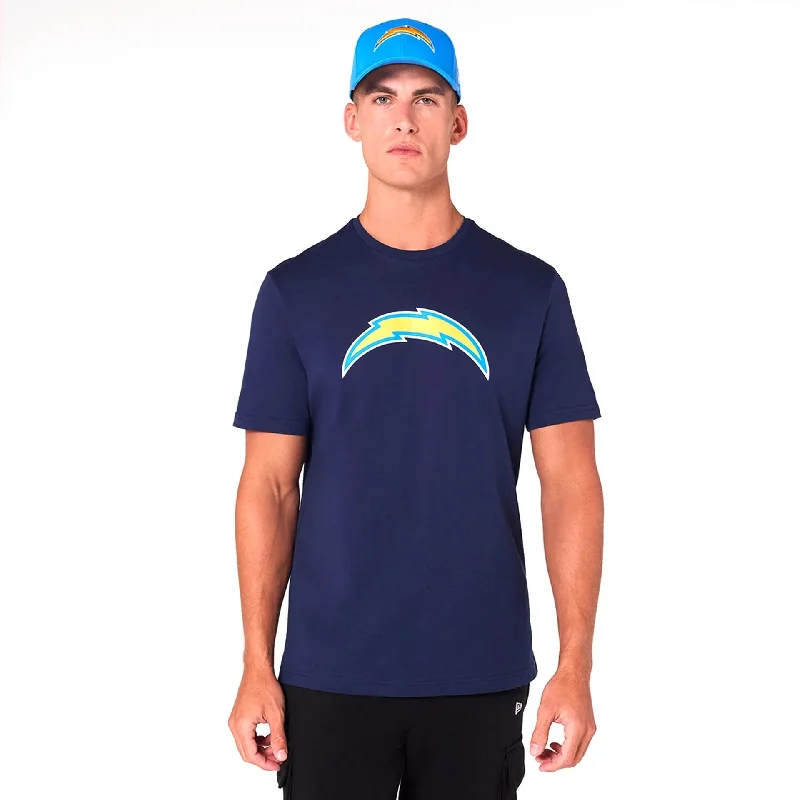 Men's v - neck muscle t - shirts for a body - building aestheticLA Chargers NFL Grey T-Shirt
