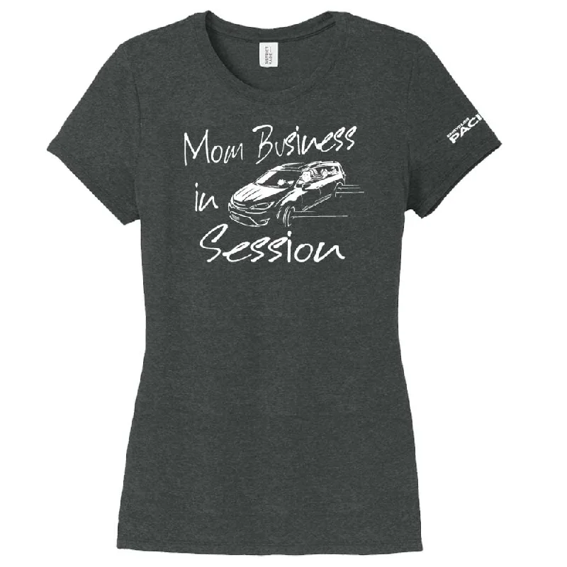 Men's UV - protection t - shirts for outdoor activities in the sunLadies Chrysler® Pacifica Mom Business in Session - Heather Black Men's UV - protection t - shirts for outdoor activities in the sunLadies Chrysler® Pacifica Mom Business in Session - Heather Black