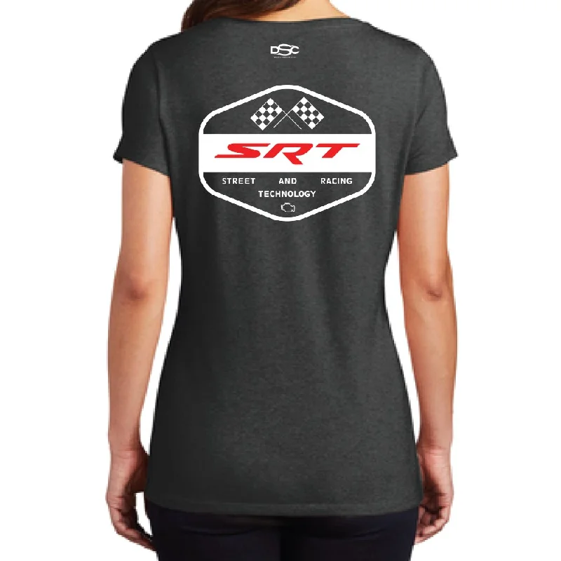 Men's v - neck muscle t - shirts for a body - building aestheticLadies Dodge SRT Flags