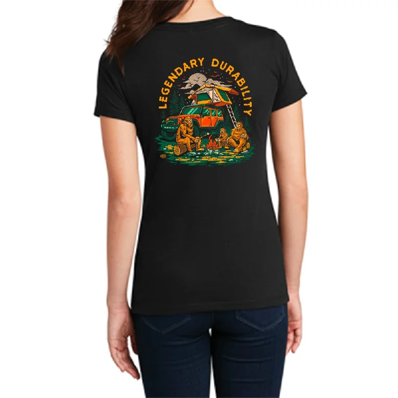 Men's distressed denim - look t - shirts with a rugged appealLadies Jeep® Sasquatch V-neck - Black Men's distressed denim - look t - shirts with a rugged appealLadies Jeep® Sasquatch V-neck - Black