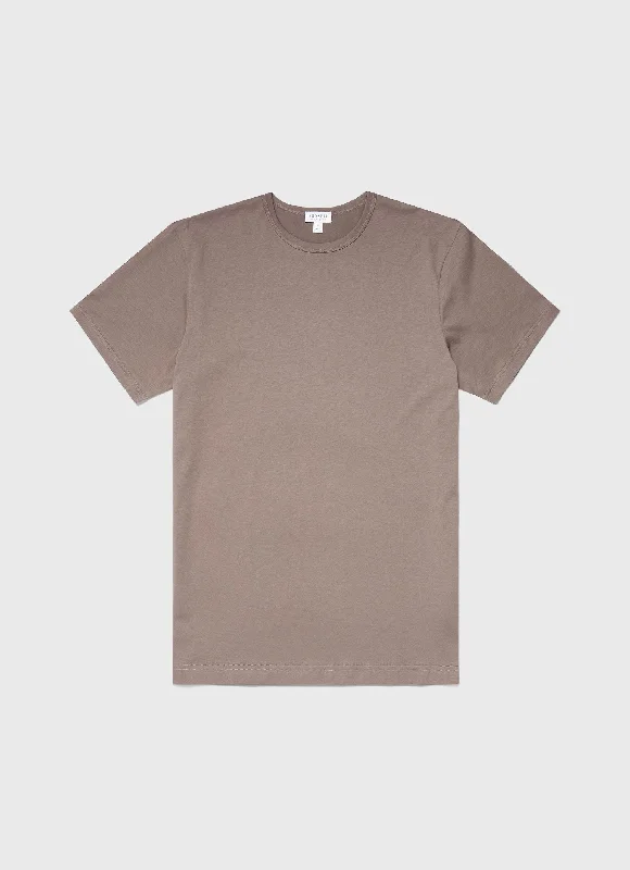 Men's organic cotton crew - neck t - shirts for everyday comfortMen's Classic T-shirt in Cedar Men's organic cotton crew - neck t - shirts for everyday comfortMen's Classic T-shirt in Cedar