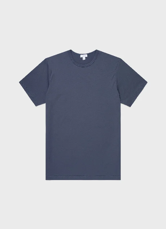 Men's plus - size pocket t - shirts with a classic lookMen's Classic T-shirt in Slate Blue Men's plus - size pocket t - shirts with a classic lookMen's Classic T-shirt in Slate Blue