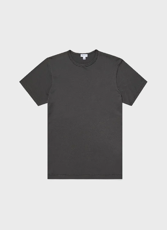 Men's v - neck muscle t - shirts for a body - building aestheticMen's Classic T-shirt in Charcoal