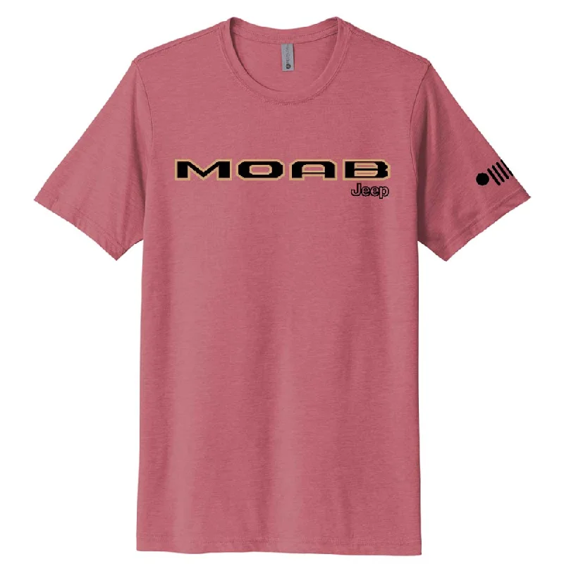Men's tie - dye t - shirts with a bohemian styleMens Jeep® Moab Badge T-Shirt - Heather Clay Men's tie - dye t - shirts with a bohemian styleMens Jeep® Moab Badge T-Shirt - Heather Clay