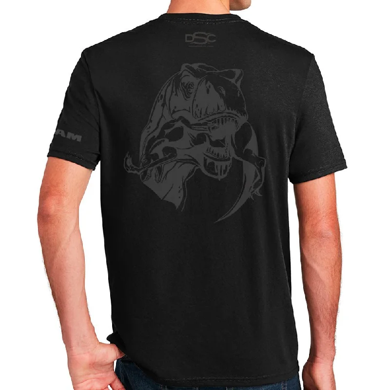 Men's mock - neck t - shirts with a modern and sleek styleMens- RAM TRX T-Rex T-shirt (Black) Men's mock - neck t - shirts with a modern and sleek styleMens- RAM TRX T-Rex T-shirt (Black)