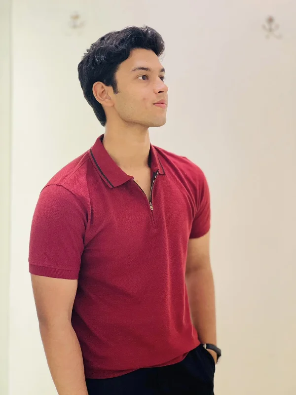 Men's vintage - inspired retro polo shirts with unique patternsTimeless Supreme Polo - Universal Edition | Maroon Men's vintage - inspired retro polo shirts with unique patternsTimeless Supreme Polo - Universal Edition | Maroon