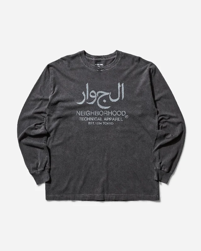 Men's mock - neck t - shirts with a modern and sleek styleMen's LS-15 Longsleeve T-Shirt Black Men's mock - neck t - shirts with a modern and sleek styleMen's LS-15 Longsleeve T-Shirt Black