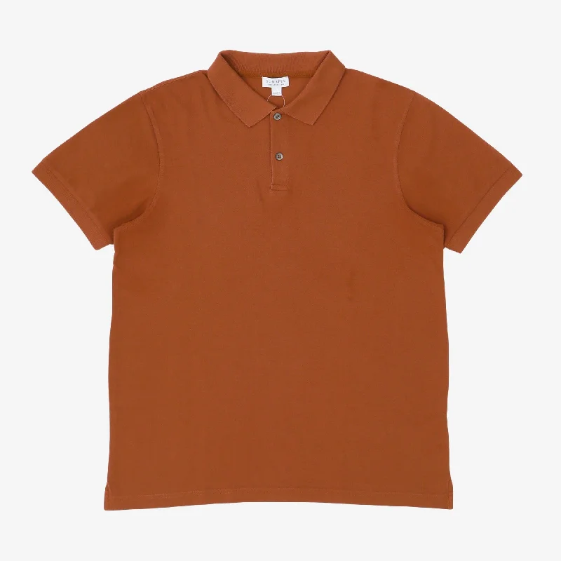 Men's high - collar polo shirts with a modern twistSS Polo Shirt
