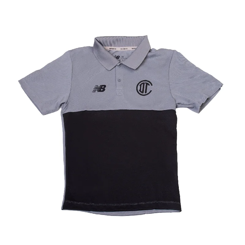 Men's vintage - inspired retro polo shirts with unique patternsPolo Gris y Negro - Niño Men's vintage - inspired retro polo shirts with unique patternsPolo Gris y Negro - Niño
