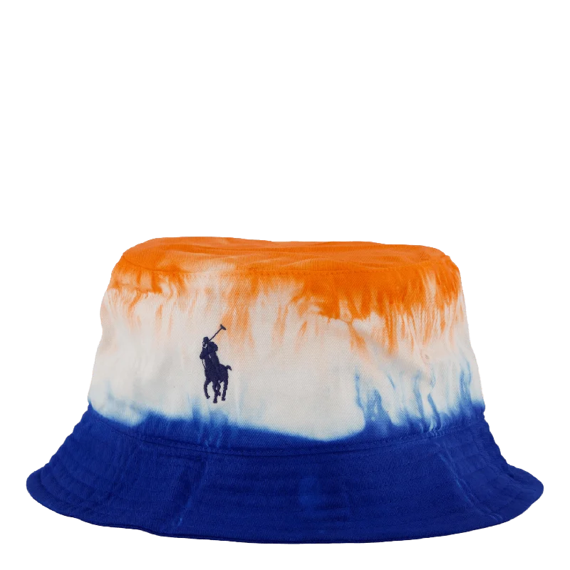 Men's formal - style silk blend polo shirts for special occasionsTie-Dye Twill Bucket Hat Brght Sgnl Orange / Spa Royal Men's formal - style silk blend polo shirts for special occasionsTie-Dye Twill Bucket Hat Brght Sgnl Orange / Spa Royal