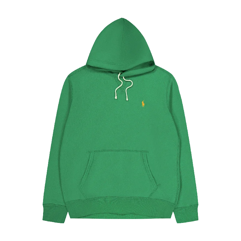 Men's color - block polo shirts with a bold fashion statementThe RL Fleece Hoodie Preppy Green Men's color - block polo shirts with a bold fashion statementThe RL Fleece Hoodie Preppy Green