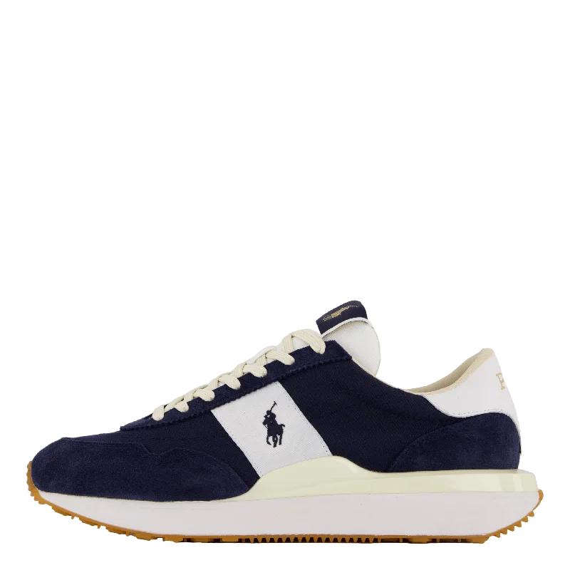 Men's quick - dry polo shirts for water sports activitiesTrain 89 Suede & Oxford Sneaker Hunter Navy / White Men's quick - dry polo shirts for water sports activitiesTrain 89 Suede & Oxford Sneaker Hunter Navy / White