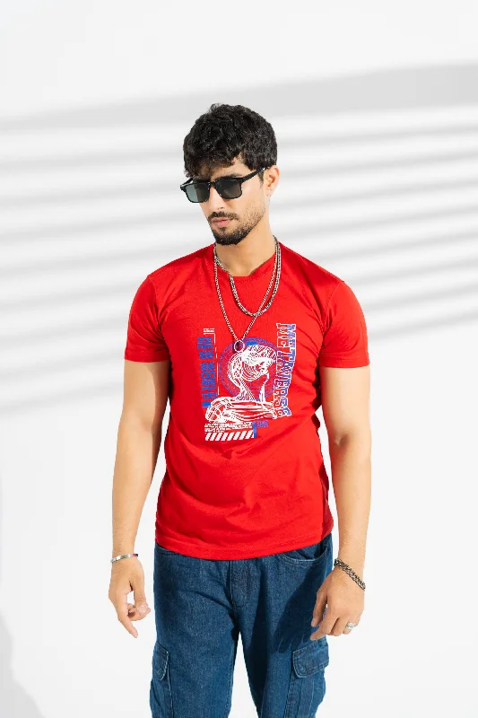 Men's reversible polo shirts with two different looksPolo Republica Men's Metaverse Printed Crew Neck Tee Shirt Men's reversible polo shirts with two different looksPolo Republica Men's Metaverse Printed Crew Neck Tee Shirt