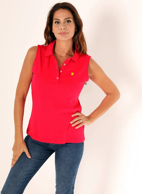 Men's high - collar polo shirts with a modern twistPolo Rojo Interlock Mujer