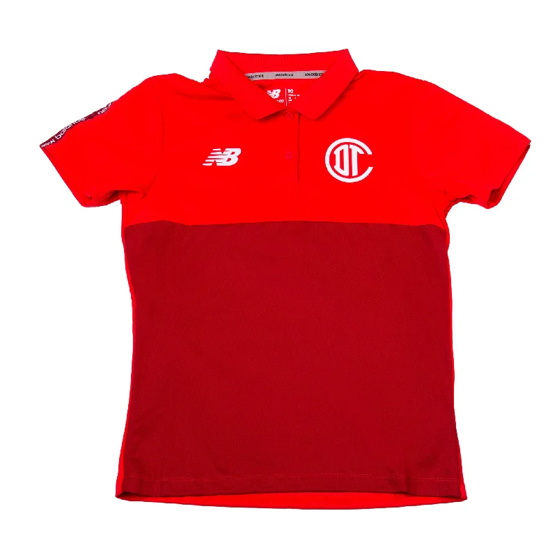 Men's stretchable athletic polo shirts for fitness workoutsPolo Rojo y Vino - Dama