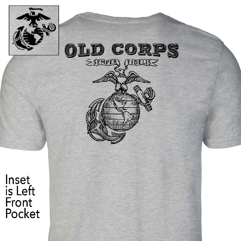 Men's tie - dye t - shirts with a bohemian styleEGA Old Corps Back With Front Pocket T-shirt Men's tie - dye t - shirts with a bohemian styleEGA Old Corps Back With Front Pocket T-shirt