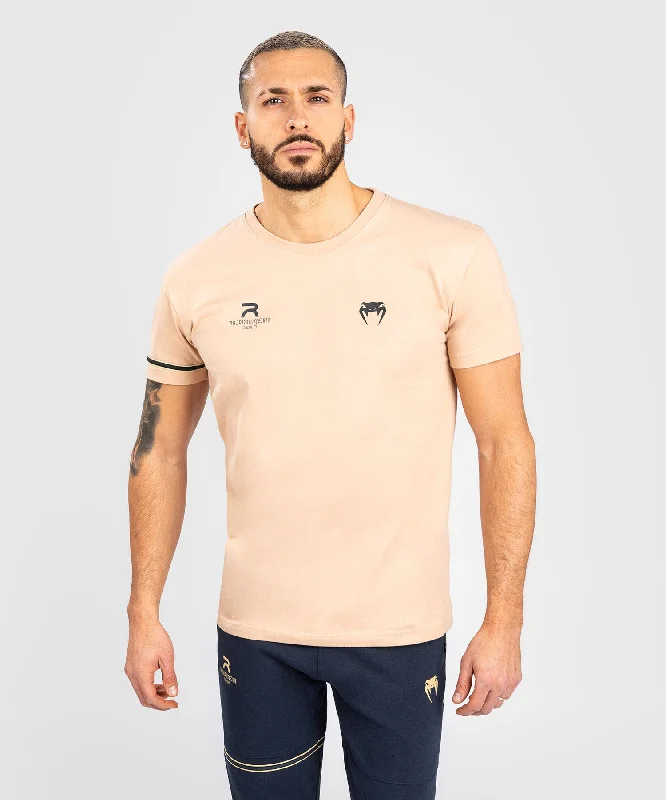 Men's short - sleeve linen t - shirts for summer beach outingsRAJADAMNERN x VENUM T-Shirt - Sand Men's short - sleeve linen t - shirts for summer beach outingsRAJADAMNERN x VENUM T-Shirt - Sand