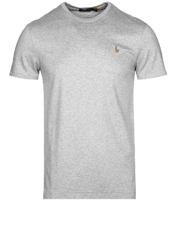 Men's thermal t - shirts with a high - neck design for cold weatherPima Polo T-Shirt Andover Heather Men's thermal t - shirts with a high - neck design for cold weatherPima Polo T-Shirt Andover Heather