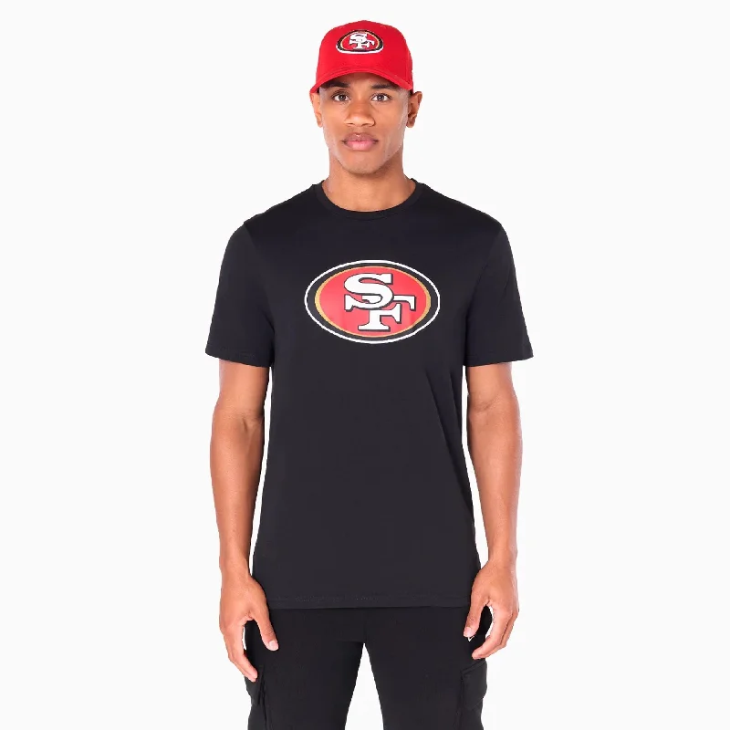 Men's plus - size pocket t - shirts with a classic lookSan Francisco 49ers NFL Black T-Shirt Men's plus - size pocket t - shirts with a classic lookSan Francisco 49ers NFL Black T-Shirt