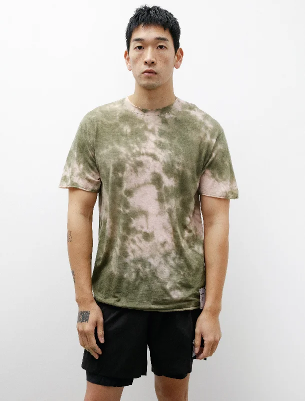 Men's antimicrobial t - shirts for odor - free freshness during travelCloud Merino T-shirt Aloha Tie-Dye Men's antimicrobial t - shirts for odor - free freshness during travelCloud Merino T-shirt Aloha Tie-Dye