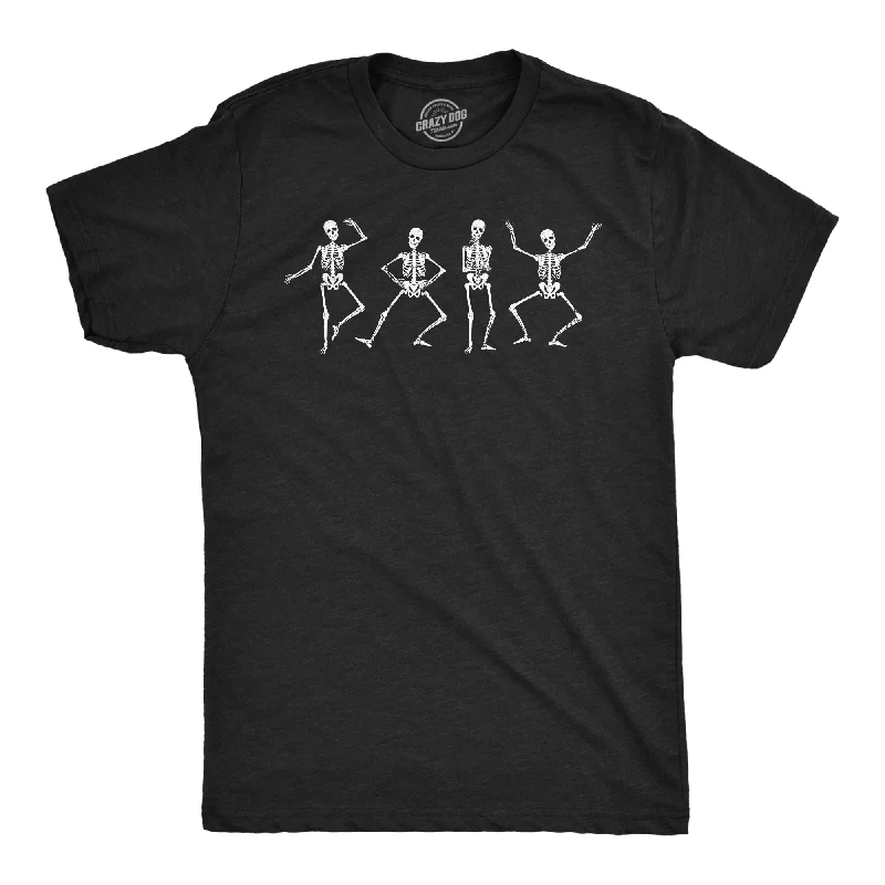 Men's eco - friendly recycled t - shirts for sustainable fashion choicesSkeletons Dancing Men's T Shirt Men's eco - friendly recycled t - shirts for sustainable fashion choicesSkeletons Dancing Men's T Shirt