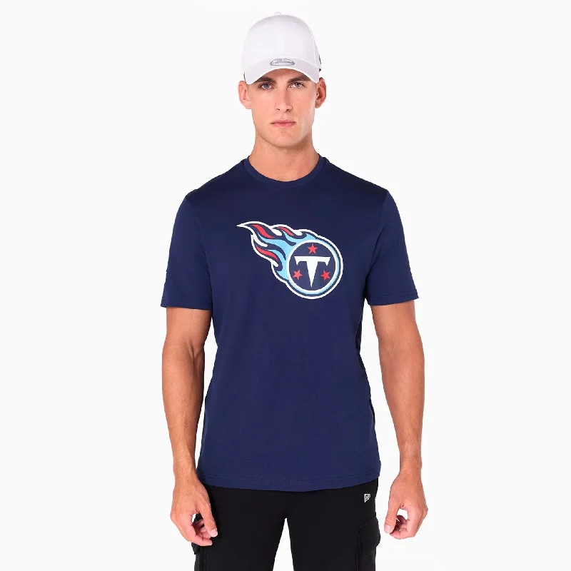 Men's v - neck muscle t - shirts for a body - building aestheticTennessee Titans NFL Navy T-Shirt Men's v - neck muscle t - shirts for a body - building aestheticTennessee Titans NFL Navy T-Shirt