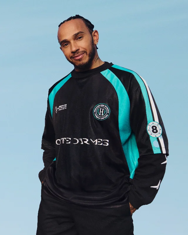 Men's UV - protected polo shirts for outdoor gardeningTommy x Mercedes-AMG F1 x Clarence Ruth Hamilton Soccer Tee Men's UV - protected polo shirts for outdoor gardeningTommy x Mercedes-AMG F1 x Clarence Ruth Hamilton Soccer Tee