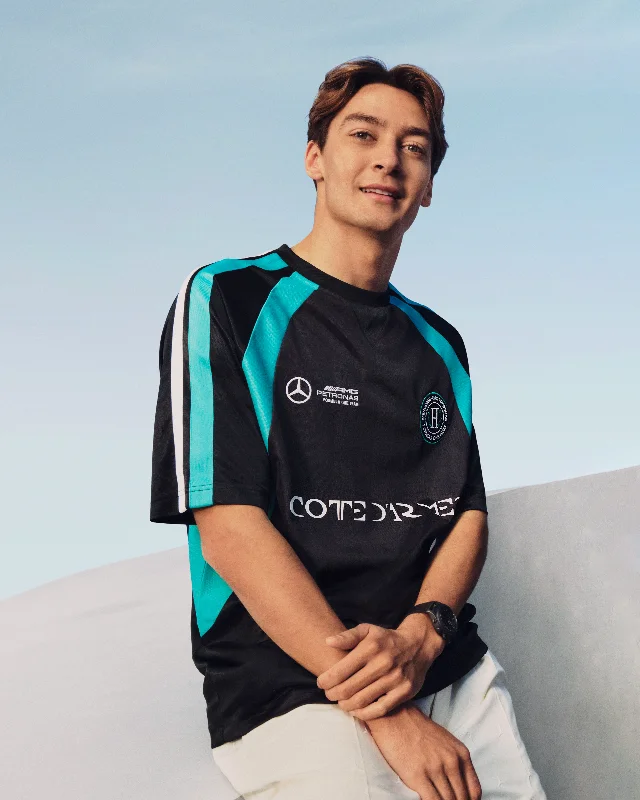 Men's stretchable athletic polo shirts for fitness workoutsTommy x Mercedes-AMG F1 x Clarence Ruth Russell Soccer Tee Men's stretchable athletic polo shirts for fitness workoutsTommy x Mercedes-AMG F1 x Clarence Ruth Russell Soccer Tee