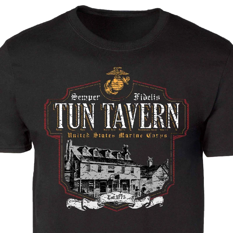 Men's UV - protection t - shirts for outdoor activities in the sunTun Tavern Full Front T-shirt Men's UV - protection t - shirts for outdoor activities in the sunTun Tavern Full Front T-shirt