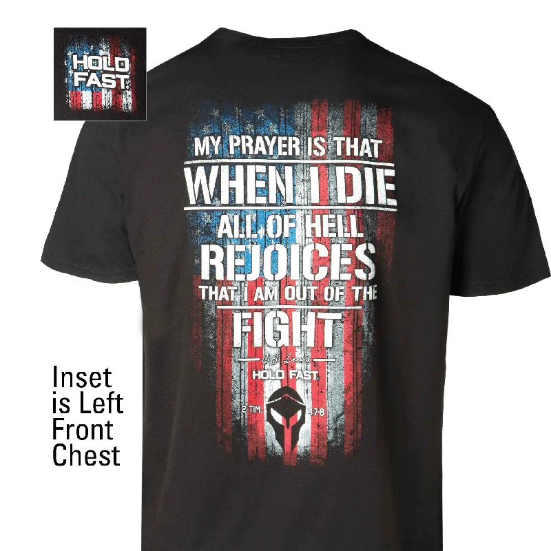 Men's distressed denim - look t - shirts with a rugged appealCS Lewis USA Flag T-shirt Men's distressed denim - look t - shirts with a rugged appealCS Lewis USA Flag T-shirt