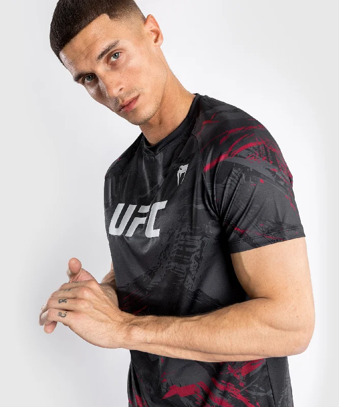 Men's printed Hawaiian t - shirts for tropical vacationsUFC Venum Authentic Fight Week 2.0 Men's Dry Tech T-shirt - Black Men's printed Hawaiian t - shirts for tropical vacationsUFC Venum Authentic Fight Week 2.0 Men's Dry Tech T-shirt - Black