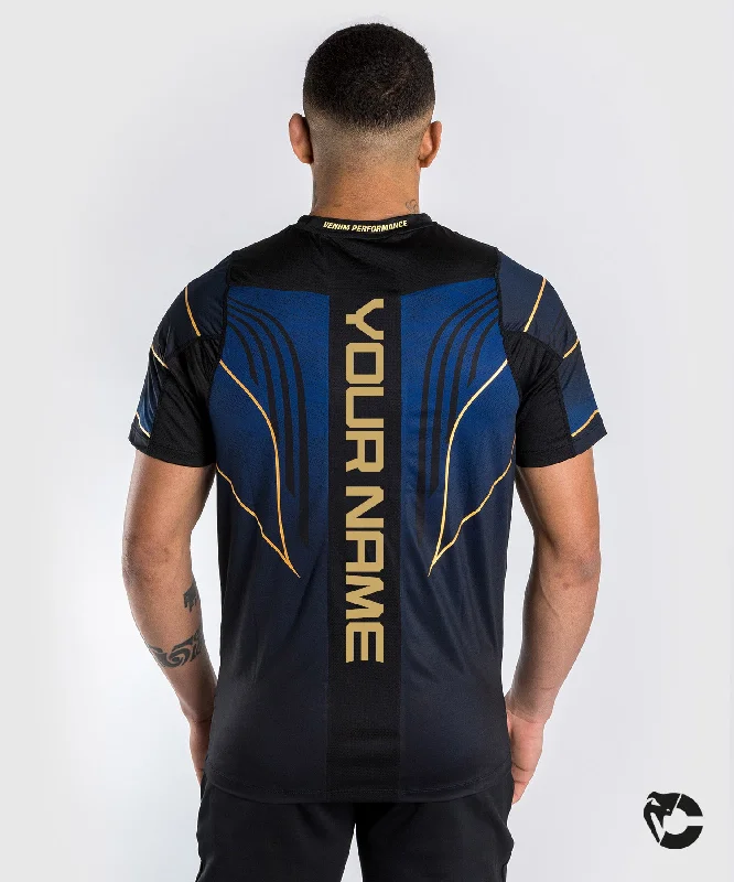 Men's v - neck muscle t - shirts for a body - building aestheticUFC Venum Personalized Authentic Fight Night 2.0 Kit by Venum Men's Walkout Jersey - Midnight Edition - Champion Men's v - neck muscle t - shirts for a body - building aestheticUFC Venum Personalized Authentic Fight Night 2.0 Kit by Venum Men's Walkout Jersey - Midnight Edition - Champion