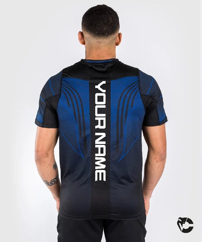 Men's eco - friendly recycled t - shirts for sustainable fashion choicesUFC Venum Personalized Authentic Fight Night 2.0 Kit by Venum Men's Walkout Jersey - Midnight Edition Men's eco - friendly recycled t - shirts for sustainable fashion choicesUFC Venum Personalized Authentic Fight Night 2.0 Kit by Venum Men's Walkout Jersey - Midnight Edition
