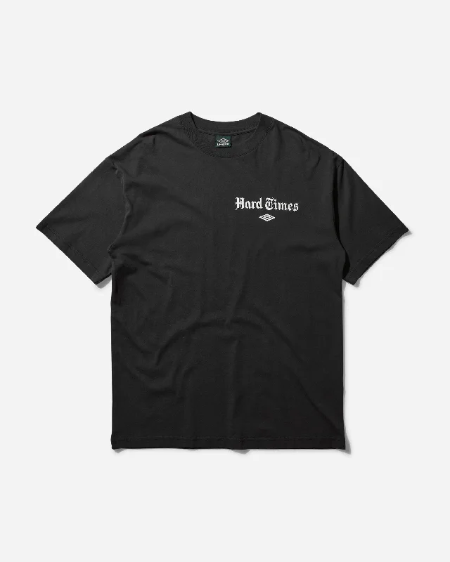 Men's thermal t - shirts with a high - neck design for cold weatherMen's Hard Times T-Shirt Black Men's thermal t - shirts with a high - neck design for cold weatherMen's Hard Times T-Shirt Black