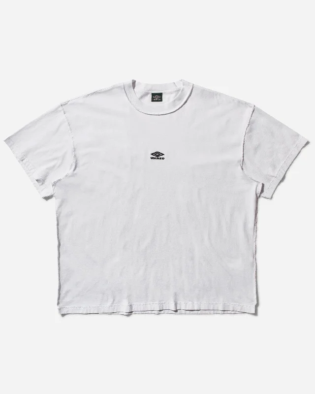 Men's v - neck muscle t - shirts for a body - building aestheticMen's Inside Out Logo T-Shirt White