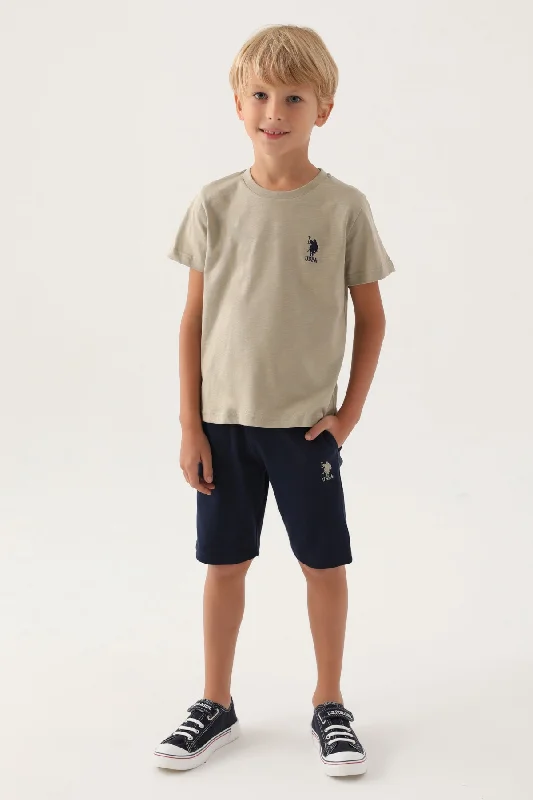 Men's breathable cotton blend polo shirts for summer outingsKomplet