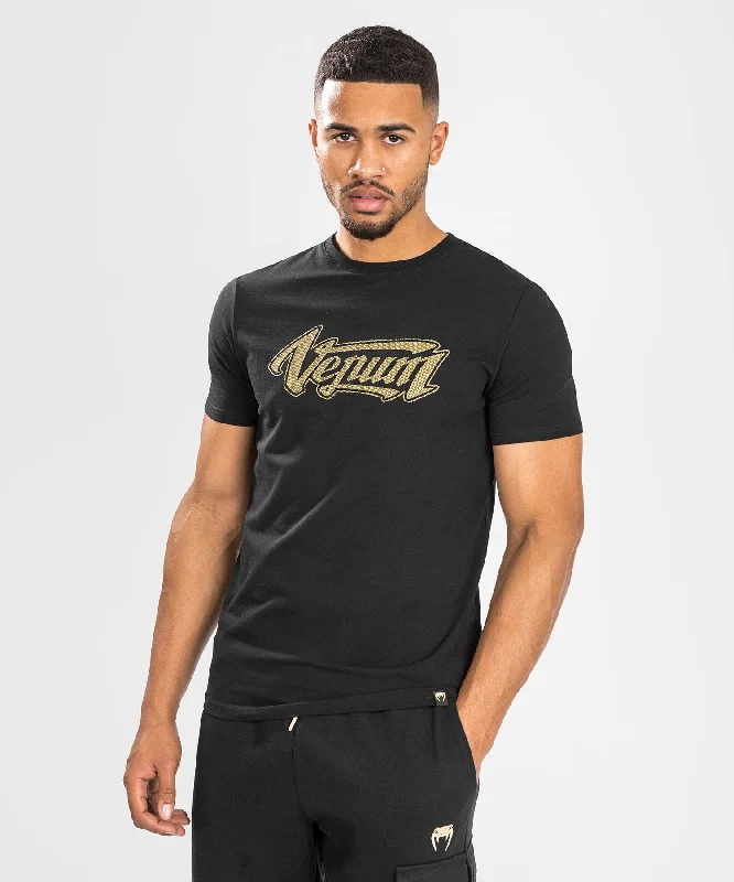 Men's printed Hawaiian t - shirts for tropical vacationsVenum Absolute 2.0 T-shirt - Adjusted Fit - Black/Gold Men's printed Hawaiian t - shirts for tropical vacationsVenum Absolute 2.0 T-shirt - Adjusted Fit - Black/Gold