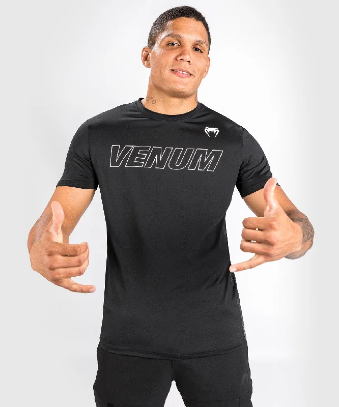 Men's distressed denim - look t - shirts with a rugged appealVenum Classic Evo Dry Tech T-Shirt - Black/White Men's distressed denim - look t - shirts with a rugged appealVenum Classic Evo Dry Tech T-Shirt - Black/White