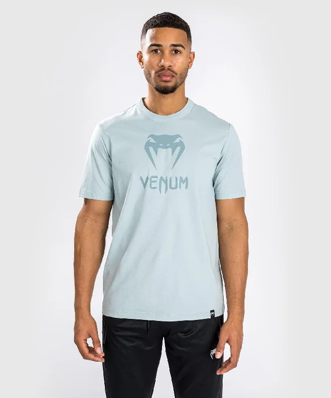 Men's printed Hawaiian t - shirts for tropical vacationsVenum Classic T-Shirt - Clearwater Blue/Clearwater Blue Men's printed Hawaiian t - shirts for tropical vacationsVenum Classic T-Shirt - Clearwater Blue/Clearwater Blue