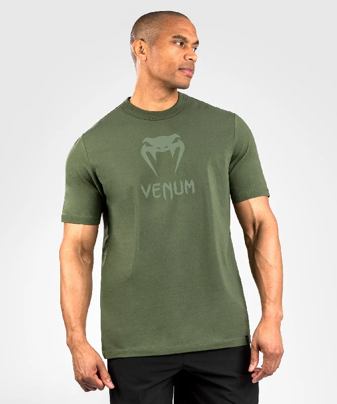 Men's eco - friendly recycled t - shirts for sustainable fashion choicesVenum Classic T-Shirt - Green/Green Men's eco - friendly recycled t - shirts for sustainable fashion choicesVenum Classic T-Shirt - Green/Green