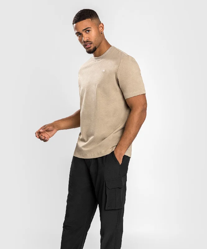 Men's slim - fit graphic t - shirts with vintage rock band printsVenum Silent Power T-Shirt - Sand Men's slim - fit graphic t - shirts with vintage rock band printsVenum Silent Power T-Shirt - Sand