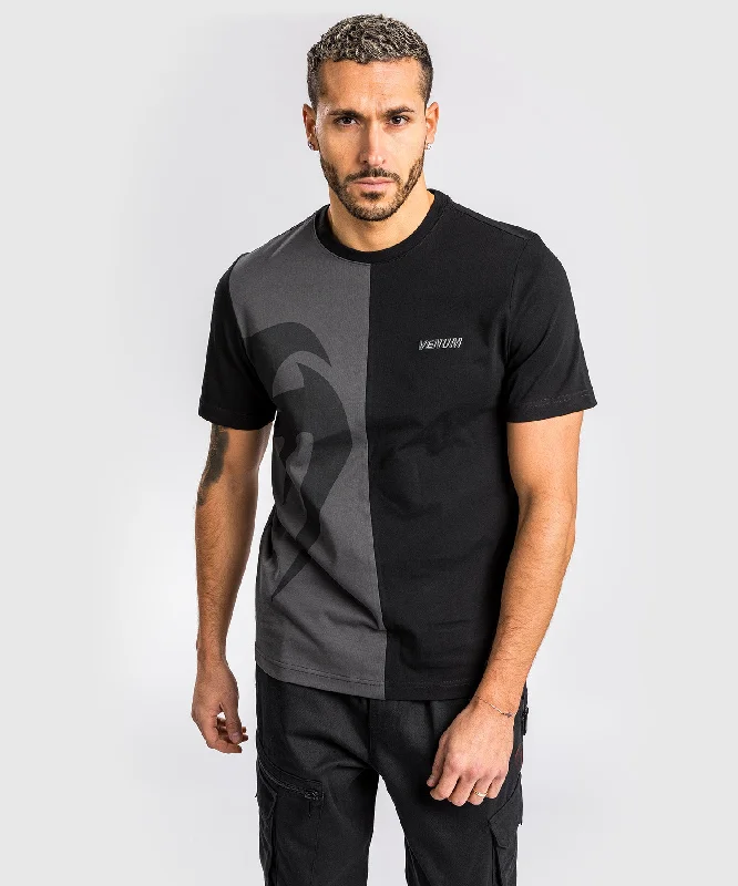 Men's slim - fit graphic t - shirts with vintage rock band printsT-Shirt Venum Giant Split - Noir/Gris Men's slim - fit graphic t - shirts with vintage rock band printsT-Shirt Venum Giant Split - Noir/Gris