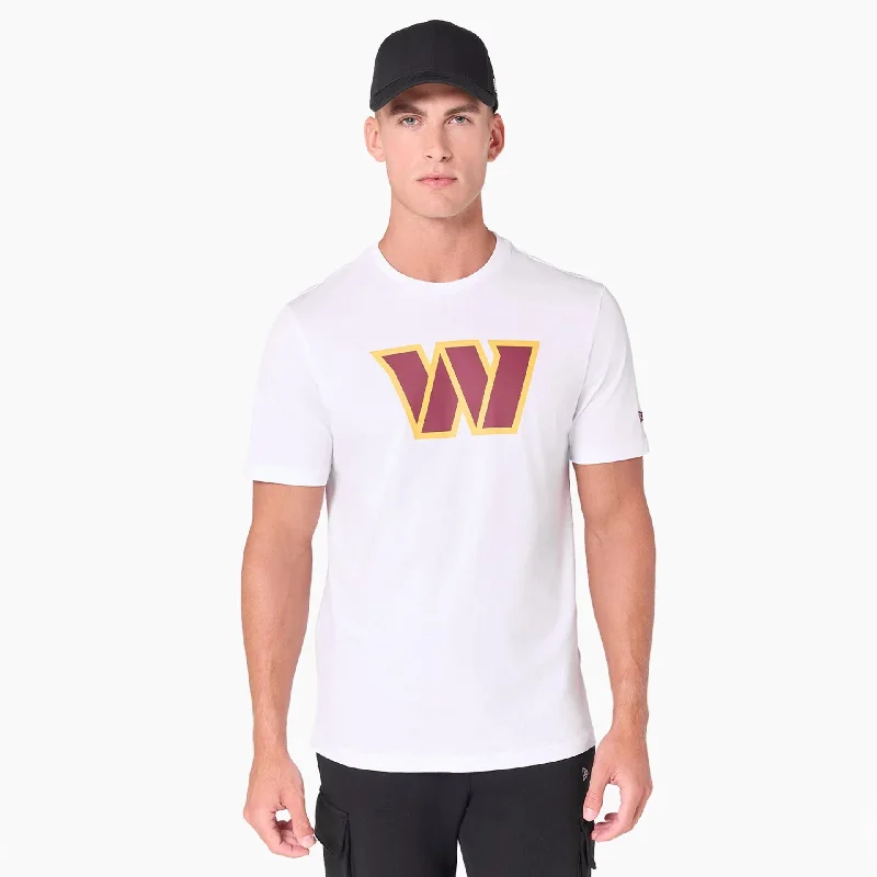 Men's organic cotton crew - neck t - shirts for everyday comfortWashington Commanders NFL White T-Shirt Men's organic cotton crew - neck t - shirts for everyday comfortWashington Commanders NFL White T-Shirt