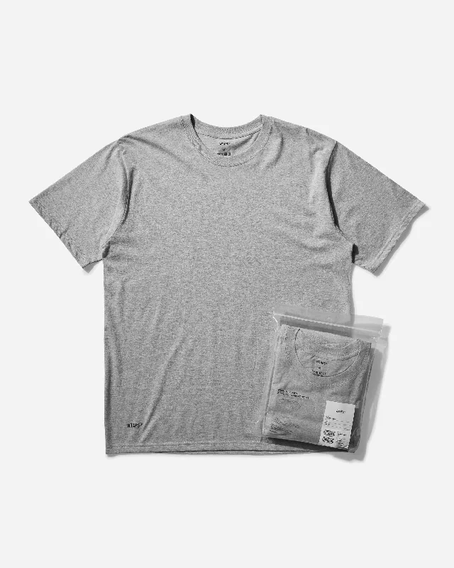Men's mock - neck t - shirts with a modern and sleek styleMen's Skivvies 3-Pack T-Shirt Grey Men's mock - neck t - shirts with a modern and sleek styleMen's Skivvies 3-Pack T-Shirt Grey