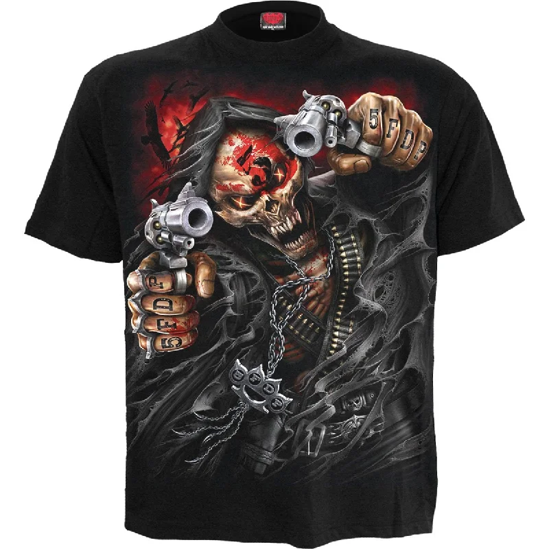 Men's antimicrobial t - shirts for odor - free freshness during travel5FDP - ASSASSIN - Licensed Band T-Shirt Black Men's antimicrobial t - shirts for odor - free freshness during travel5FDP - ASSASSIN - Licensed Band T-Shirt Black